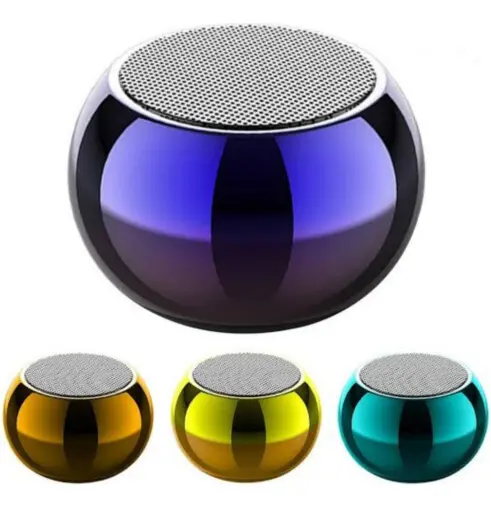 Mini Speaker Tws, Alto Falante Em Metal Com Bluetooth - imagem 3