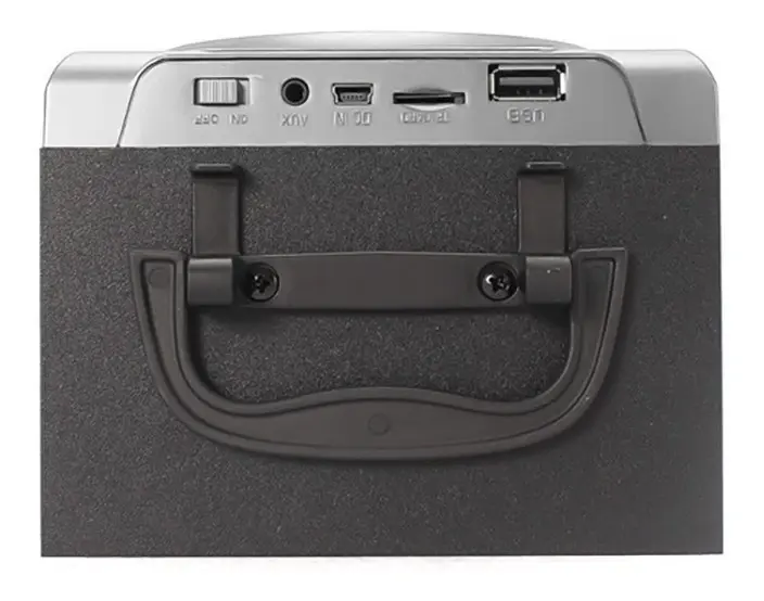 Caixa De Som Portátil Usb Bluetooth Cartão De Memória E Rádio Fm Grasep D-Bh1018 - imagem 3