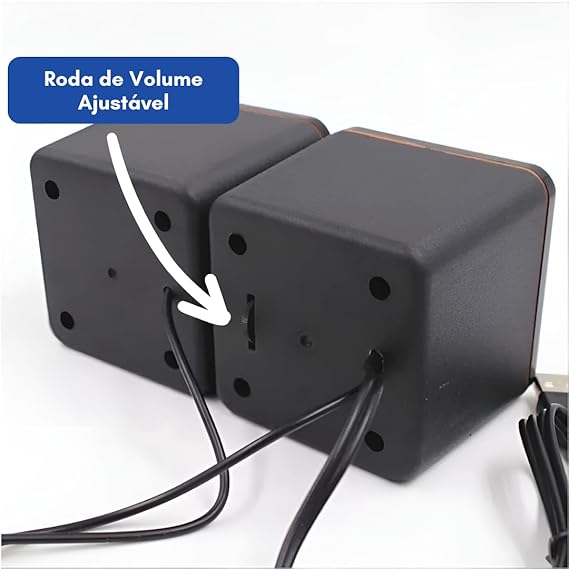 Caixa De Som Multimidia Portátil Para Pc/ Notebook B-Max Bm-S205 - imagem 3