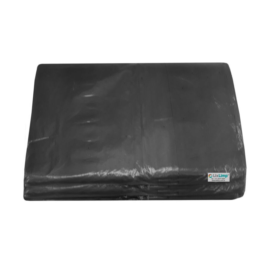 Saco De Lixo Preto 60 Litros Reforçado Pacote Com 100 Unidades - imagem 2