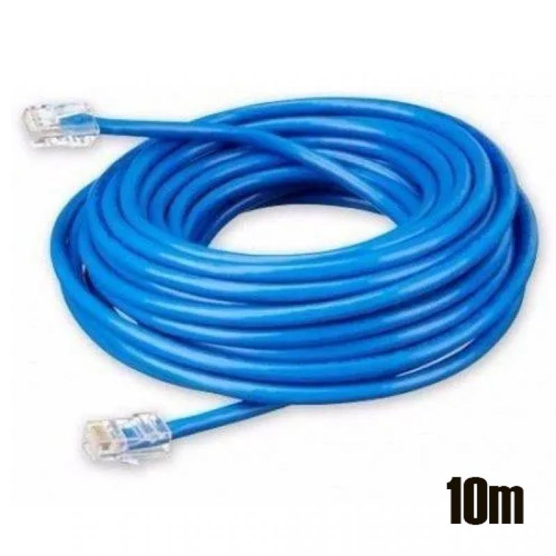 Cabo De Rede  Rj45 10M Clipado Cat5 It-Blue Le-304 - imagem 2
