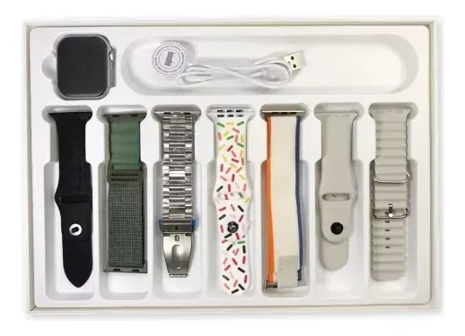 Relógio Inteligente Smartwatch Com 7 Pulseiras Revenger Rtg-W63 - imagem 4