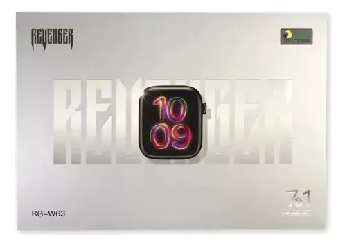 Relógio Inteligente Smartwatch Com 7 Pulseiras Revenger Rtg-W63