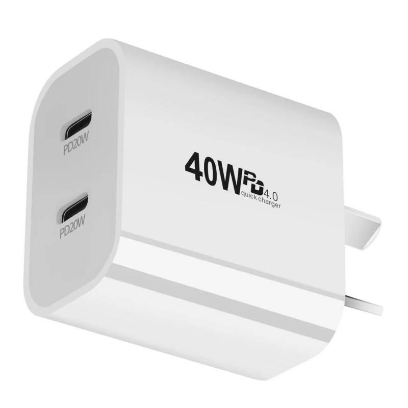 Kit Carregador Turbo 40W Com Dupla Porta Usb‑C E Usb - imagem 4