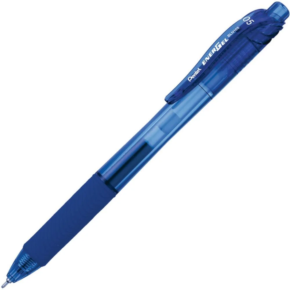 Caneta Gel Energel Retratil 0.5Mm Azul Pentel (Cx.c/12)
