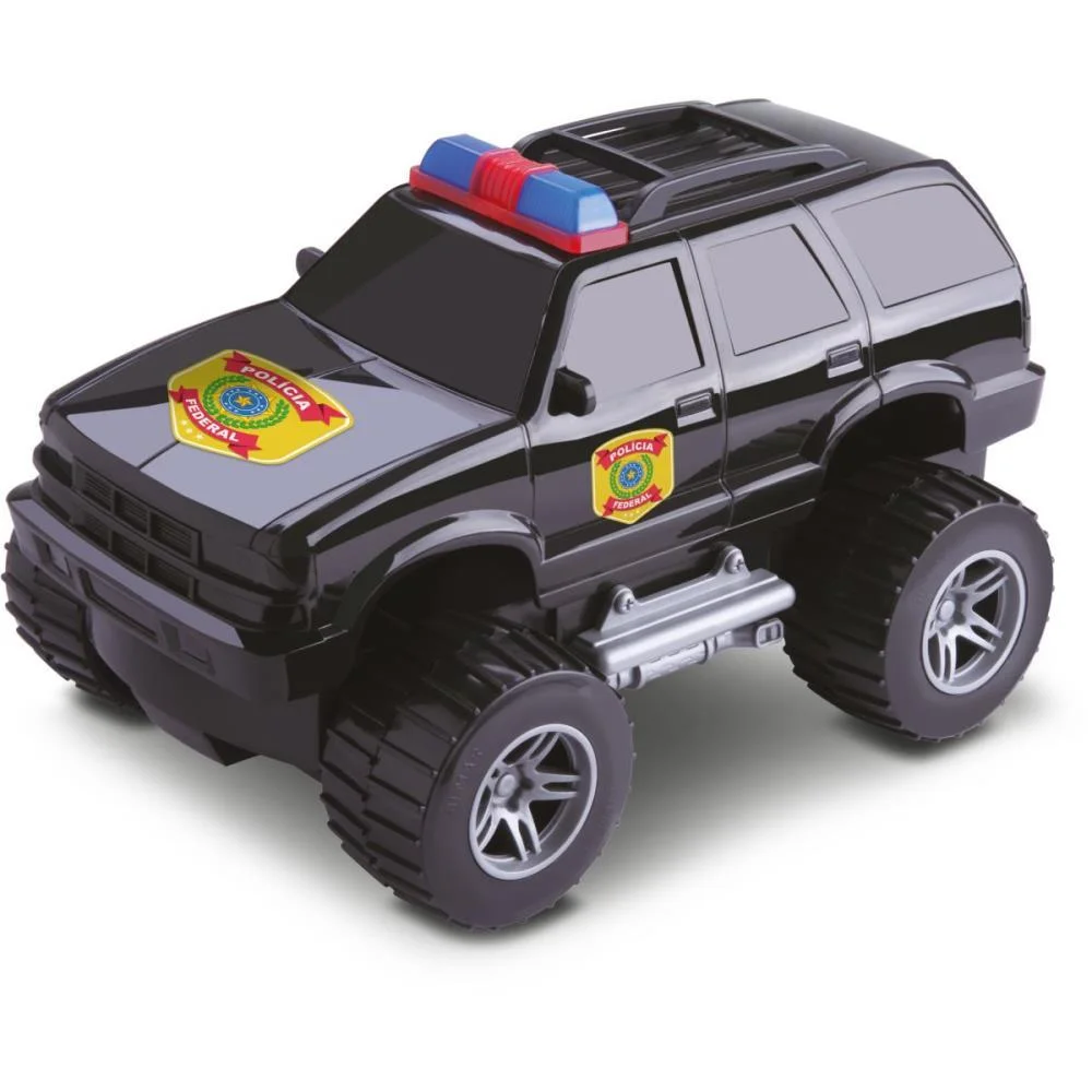 Carrinho Super Comando Policia Federal Silmar Brinquedos (Unidade)