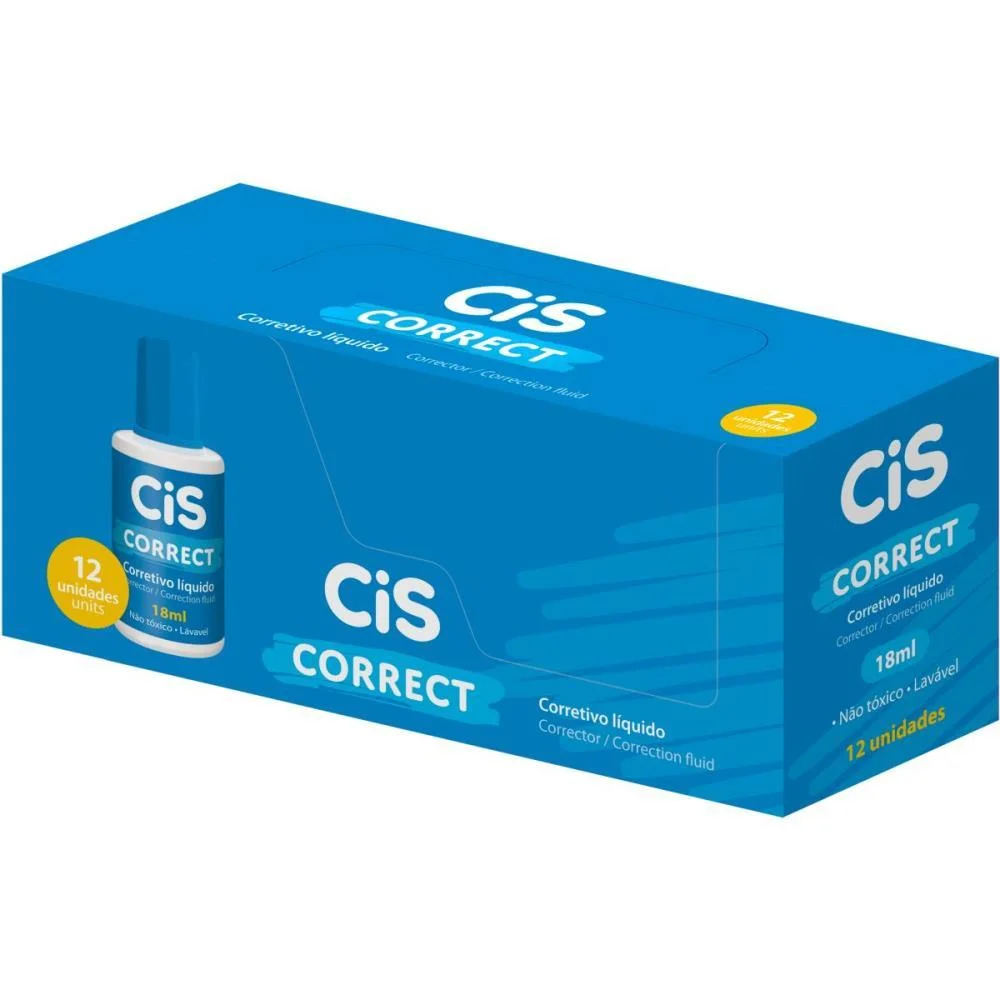 Corretivo Cis Correct 18Ml. Sertic (Cx.c/12)