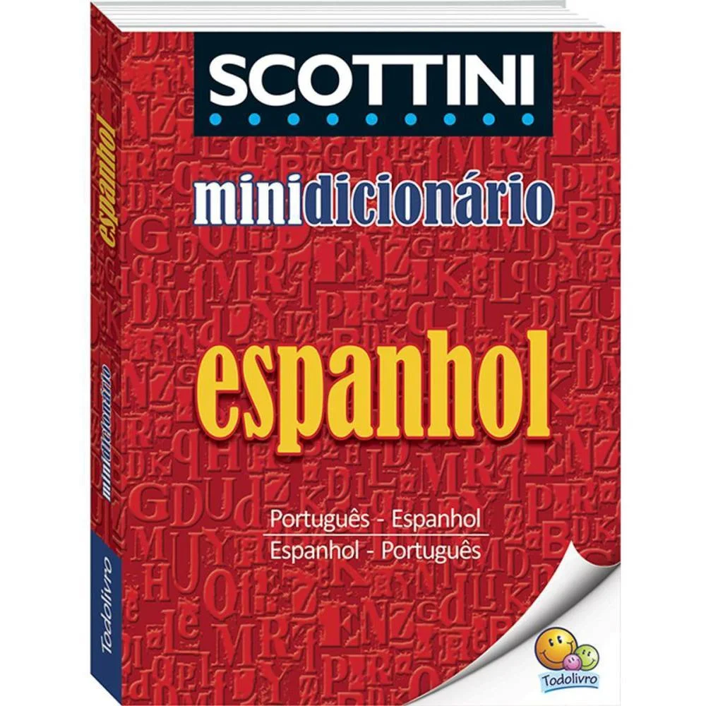 Dicionario Mini Espanhol Scottini Port/Esp-Esp/Port 352 Todolivro (Unidade)