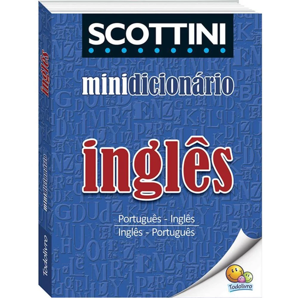 Dicionario Mini Ingles Scottini Port/Ing-Ing/Port 352 Todolivro (Unidade)