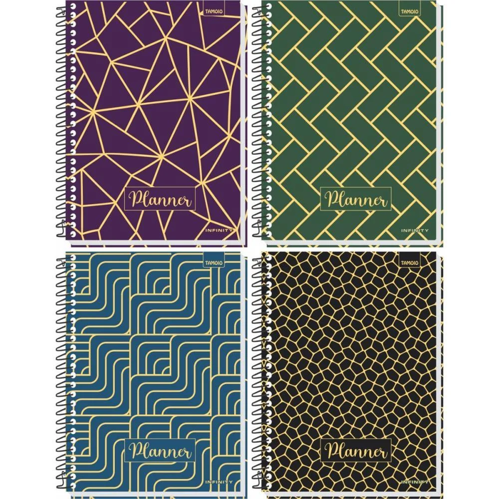 Agenda/Planner Permanente Infinity Cd Espiral 96Fls. Tamoio (Pct.c/04)
