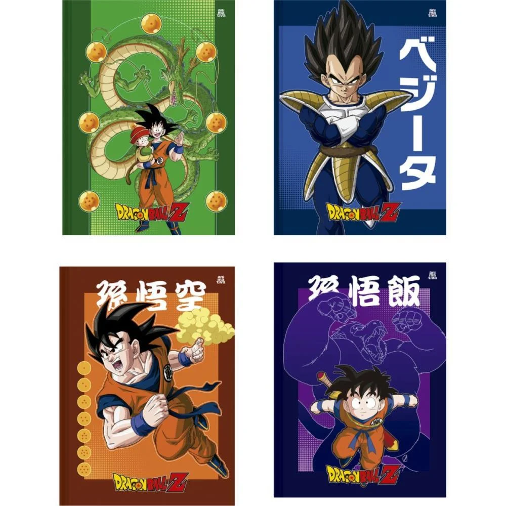 Caderno Brochurao Capa Dura Dragon Ball Z 80F Animativa (Pct.c/05)
