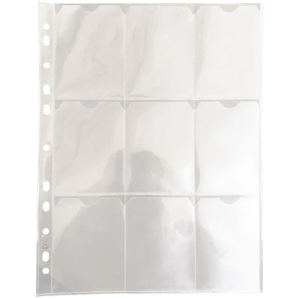 Envelope Plastico P/Cards 9Lugares Dac (Pct.c/10)