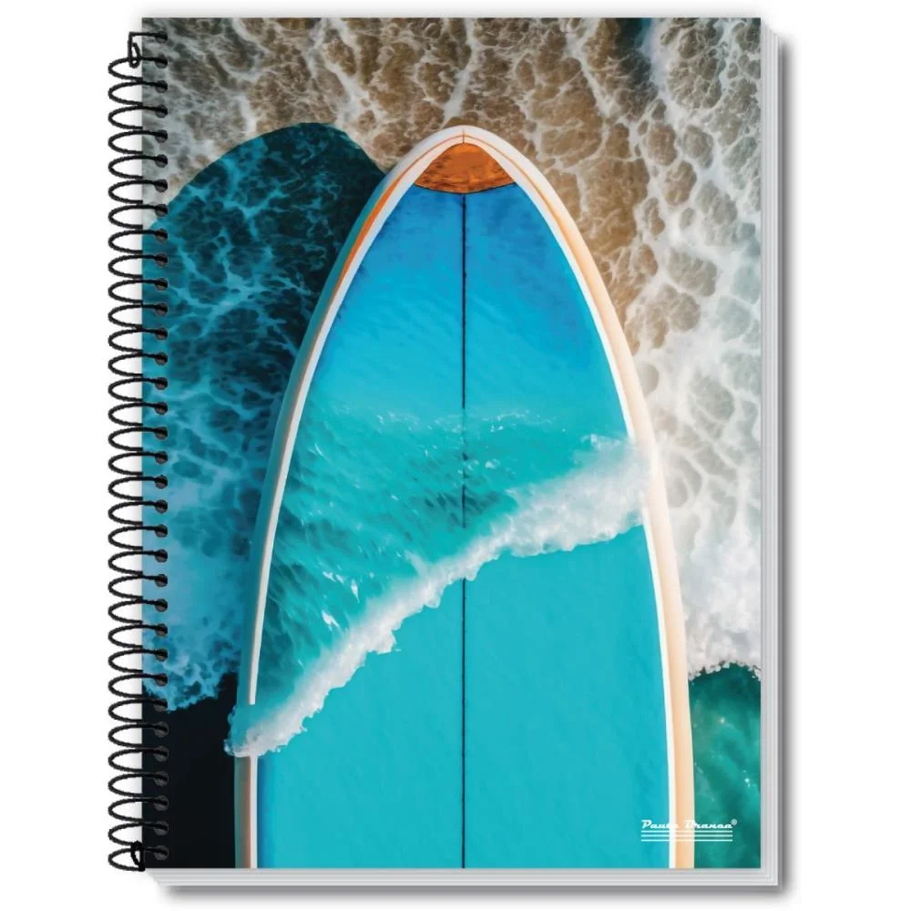 Caderno 10X1 Capa Dura Up 160Fls. Pauta Branca (Pct.c/05)