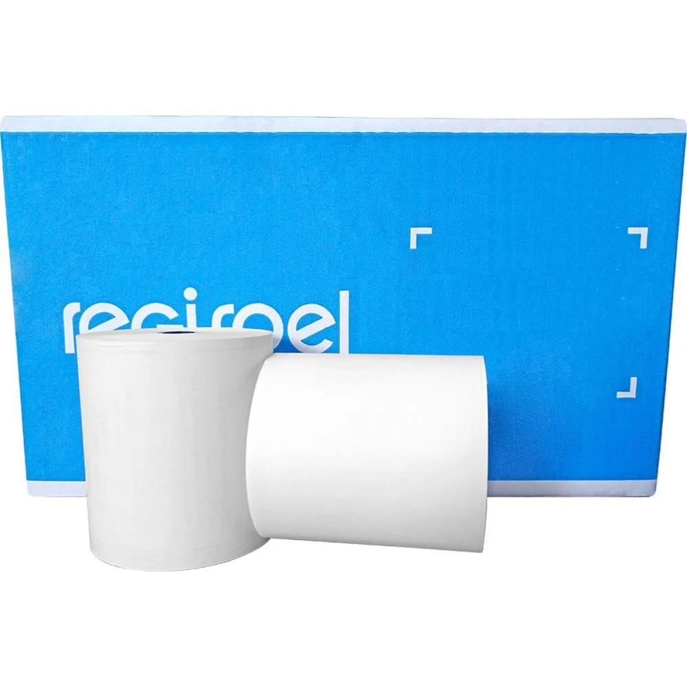 Bobina Termica 80Mmx80M. Branca 44G S/Tubete Regispel (Cx.c/16)