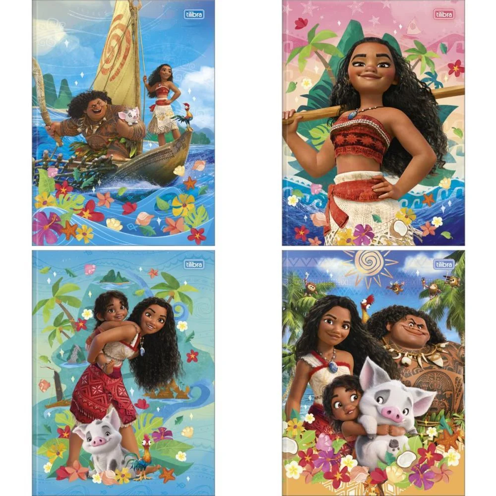 Caderno Brochurao Capa Dura Moana 80Fls Tilibra (Pct.c/05)