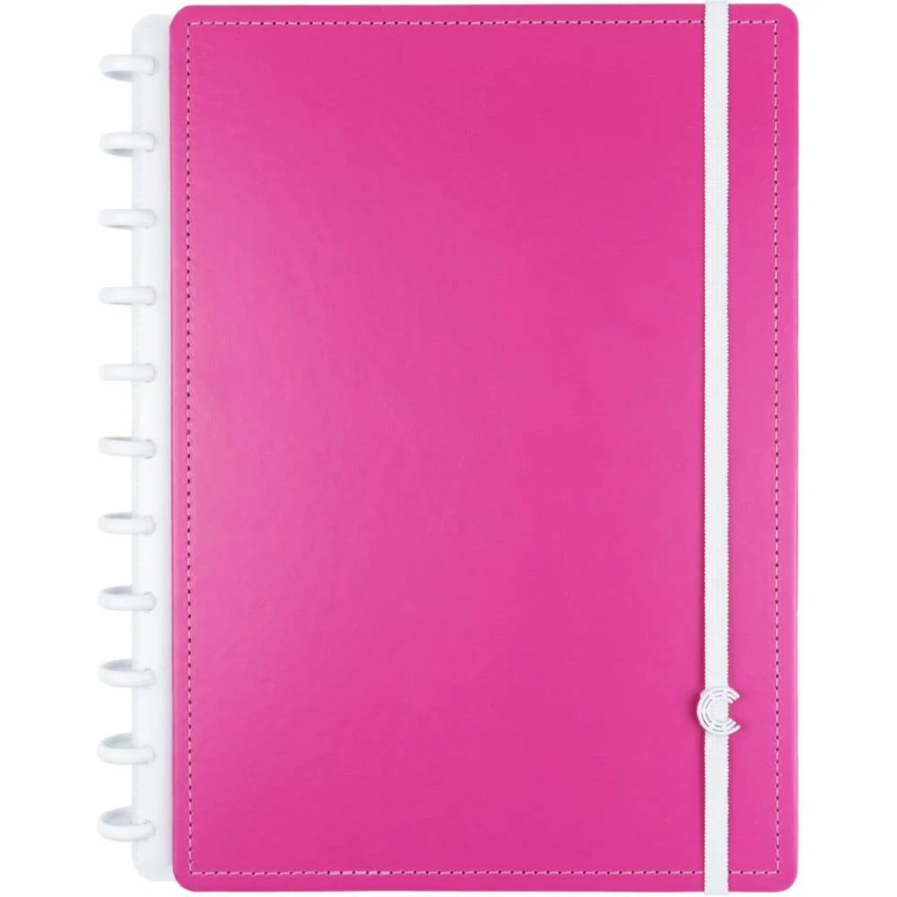 Caderno Inteligente Grande Super Pink 80Fls 215X280Mm Caderno Inteligente (Unidade)