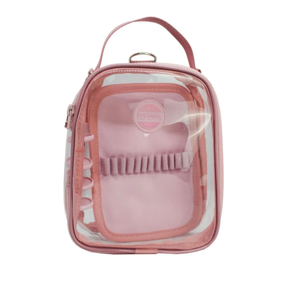 Estojo Box Versatil Cristal Rose Obi Do Brasil (Unidade)