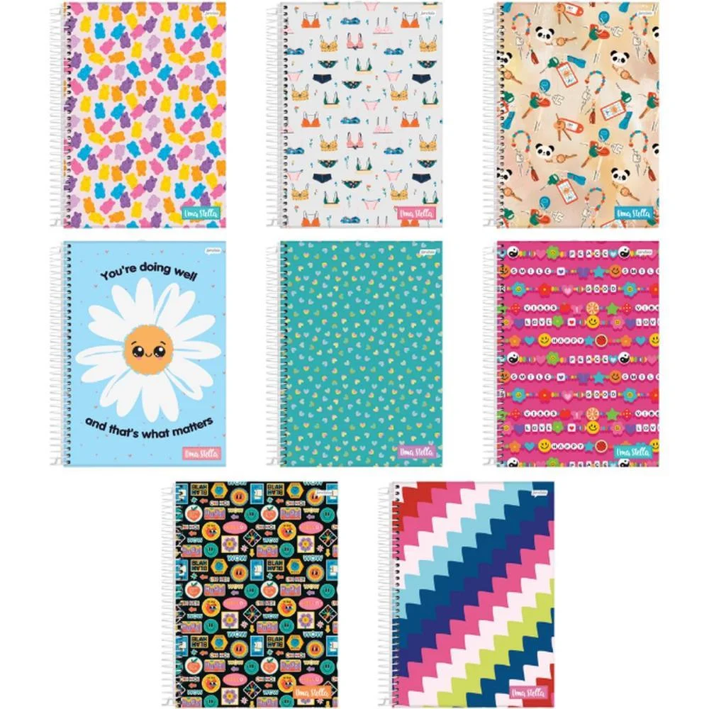 Caderno Desenho Univ Capa Dura Stella 80Fls. Jandaia (Pct.c/04)