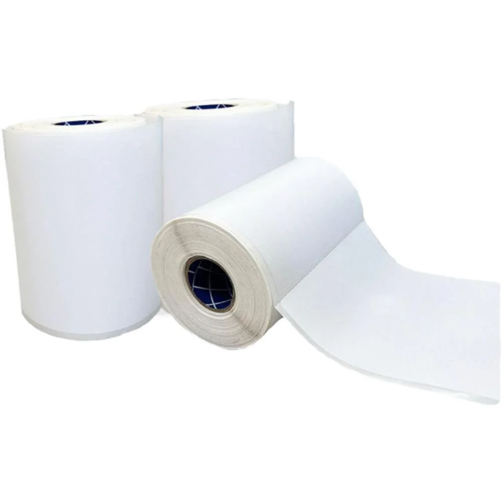 Etiqueta Adesiva Couche 100X150Mm 31M 200Etiq. Rio Branco Bobinas (Cx C/12)
