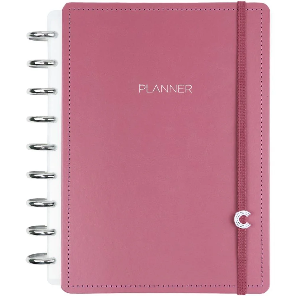 Caderno Inteligente Planner Medio Guava 168Fls Caderno Inteligente (Unidade)