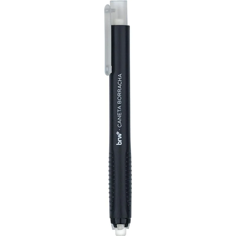 Borracha Caneta Retratil 2 Cores (S) Brw (Cx.c/12)