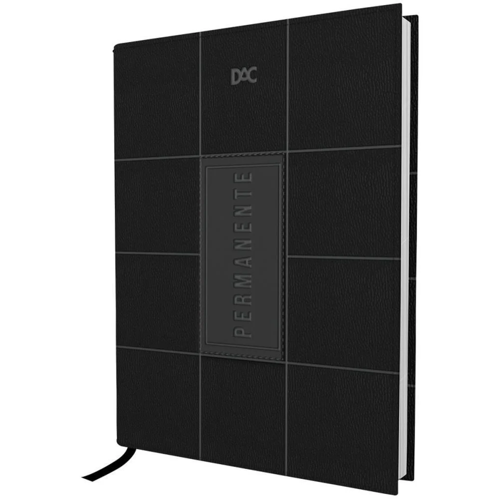 Agenda Permanente Preta 168F. 134X190Mm Dac (Unidade)