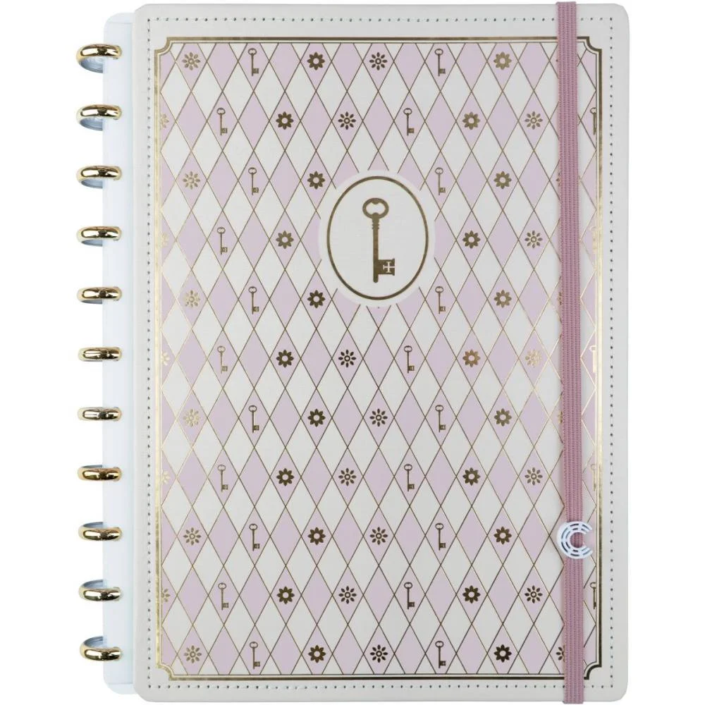 Caderno Inteligente Grande Isa Akkari Rose Key 80Fls Caderno Inteligente (Unidade)