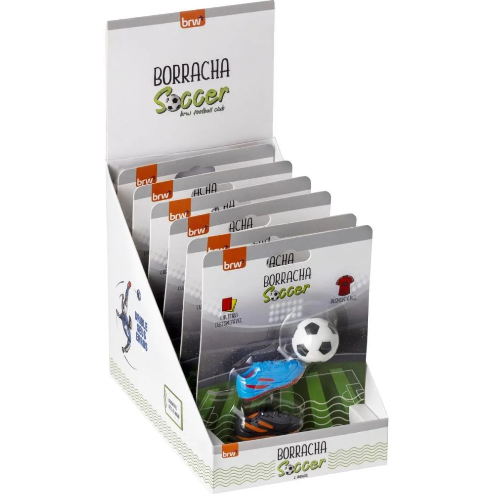 Borracha Decorada Borracha Soccer Brw (Dp.c/06)
