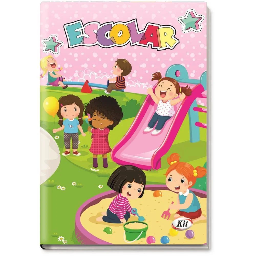 Agenda Permanente Estudante Feminino 120X170 64 Kit (Unidade)