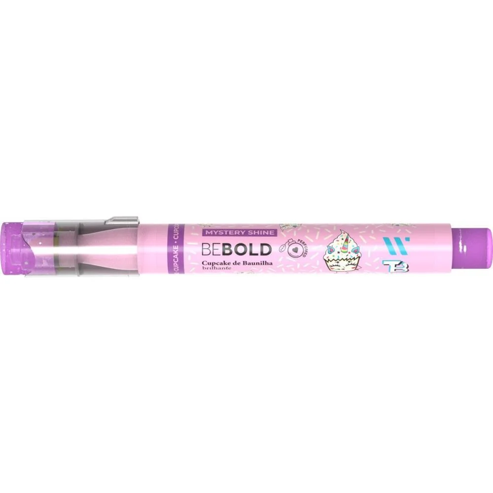 Caneta Marca Texto 3 Bebold + 1 Balm Labial Newpen (Unidade)