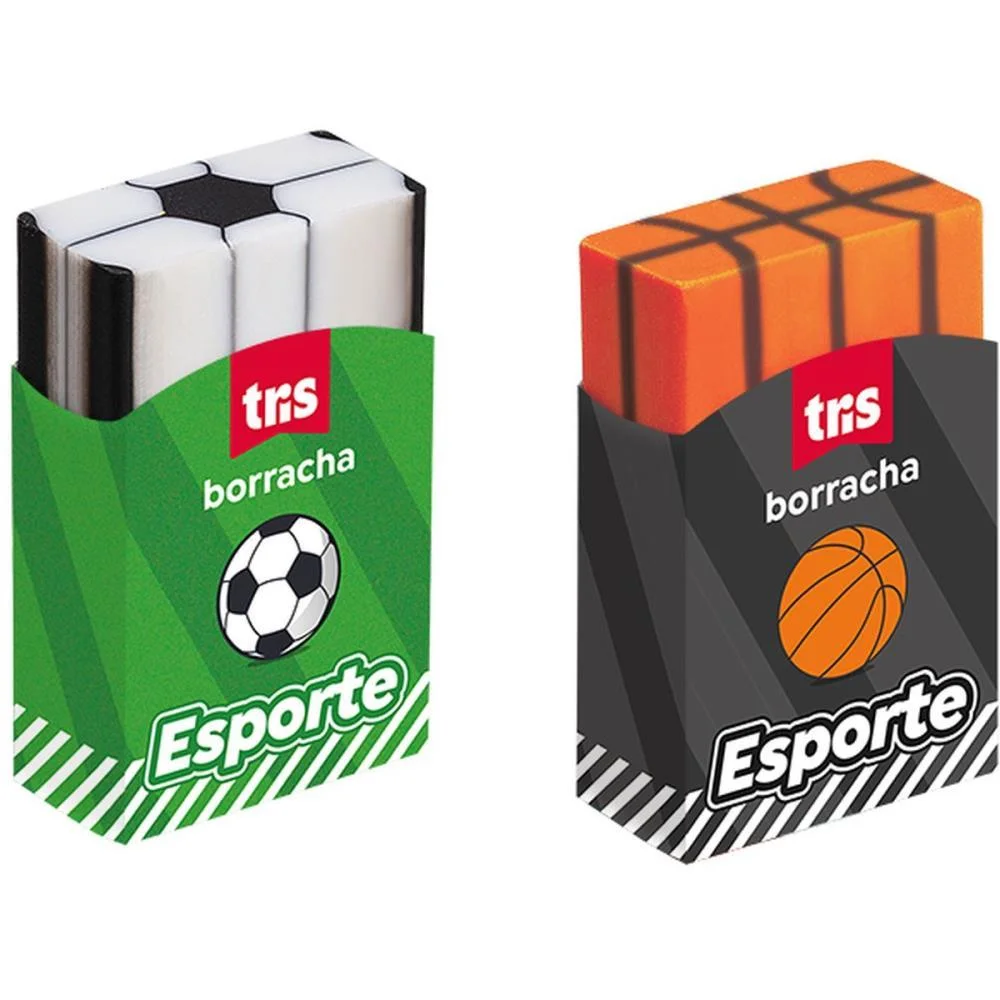 Borracha Decorada Tris Esporte 2 Modelos Summit (Dp.c/24)