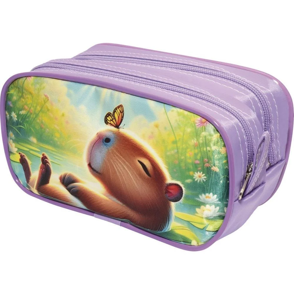 Estojo Duplo Capivara Sortido Reflex (Unidade)
