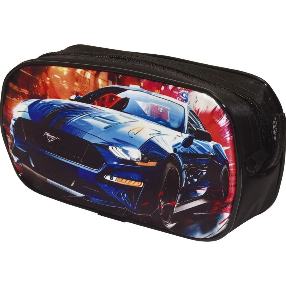 Estojo Simples Carros De Corrida Reflex (Unidade)