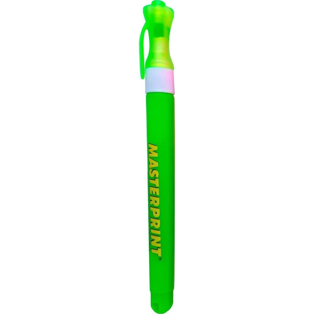 Caneta Marca Texto Mp 614 Neon Slim Verde Masterprint (Cx.c/12)