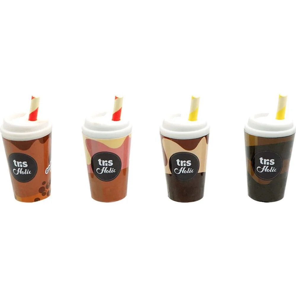 Borracha Decorada Tris Coffee Cup 4 Modelos Summit (Dp.c/24)