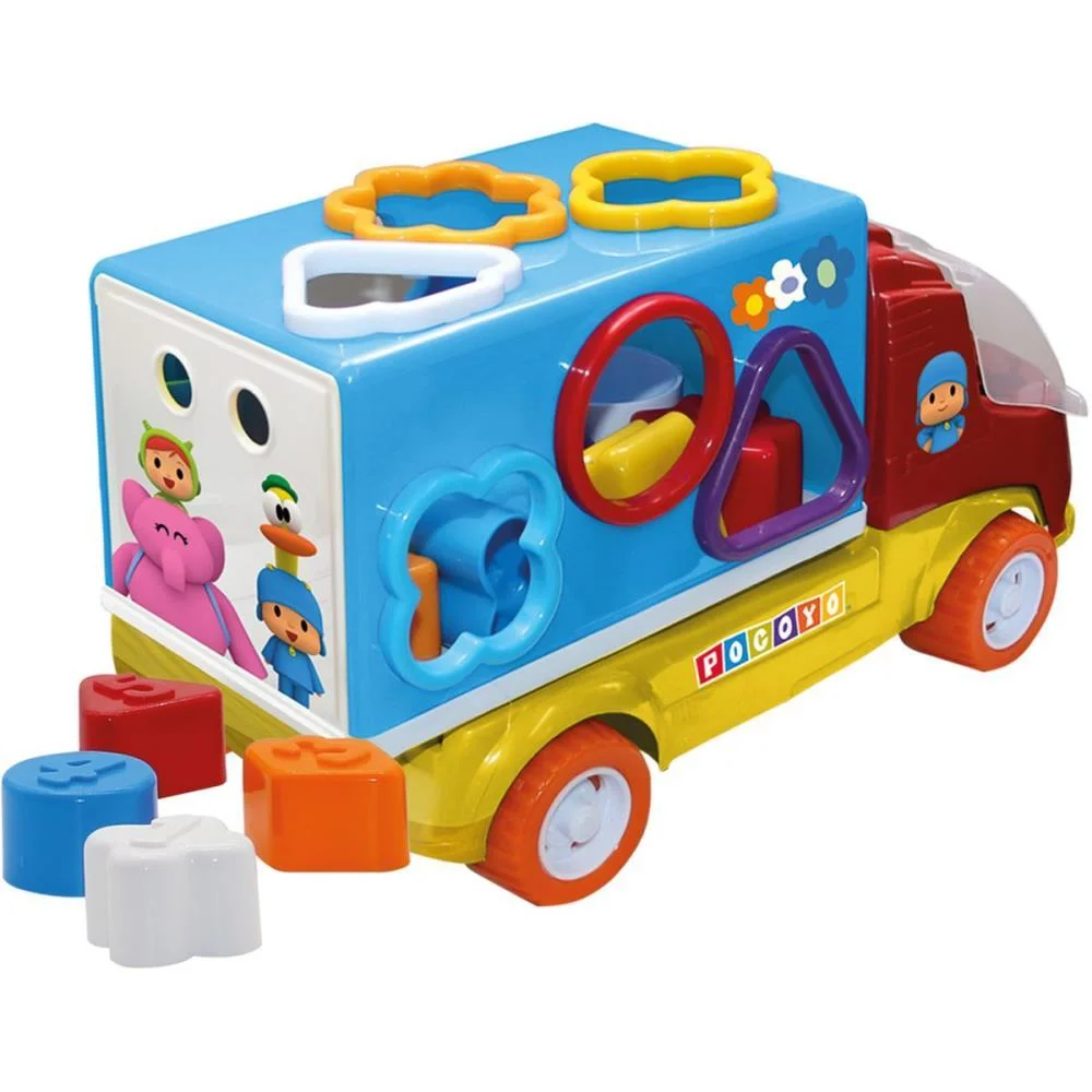 Brinquedo Educativo Pocoyo Caminhao Com Formas Monte Libano (Unidade)