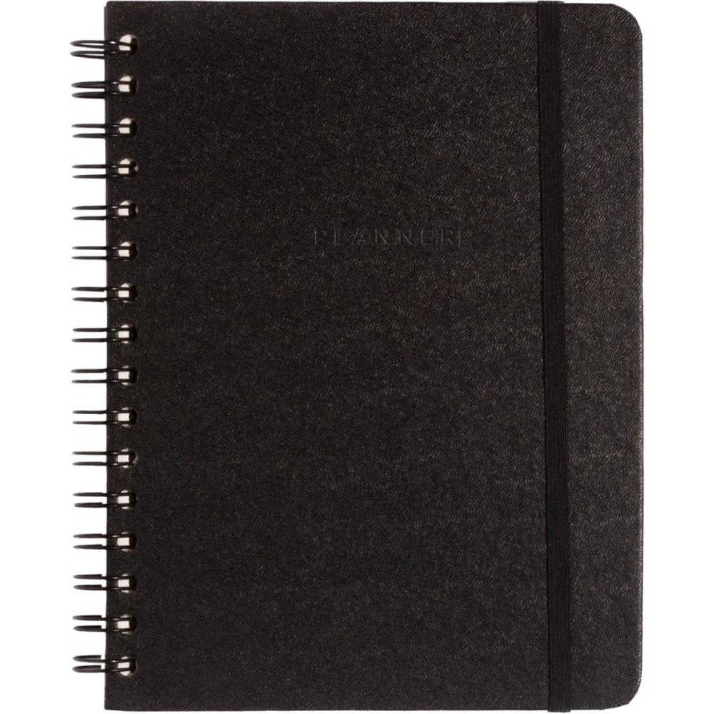Agenda/Planner Permanente Classica Semanal Preta 148X210 Cicero (Unidade)