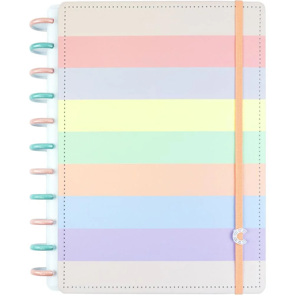 Caderno Inteligente Grande Arco Iris 10 Materias 140Fls Caderno Inteligente (Unidade)