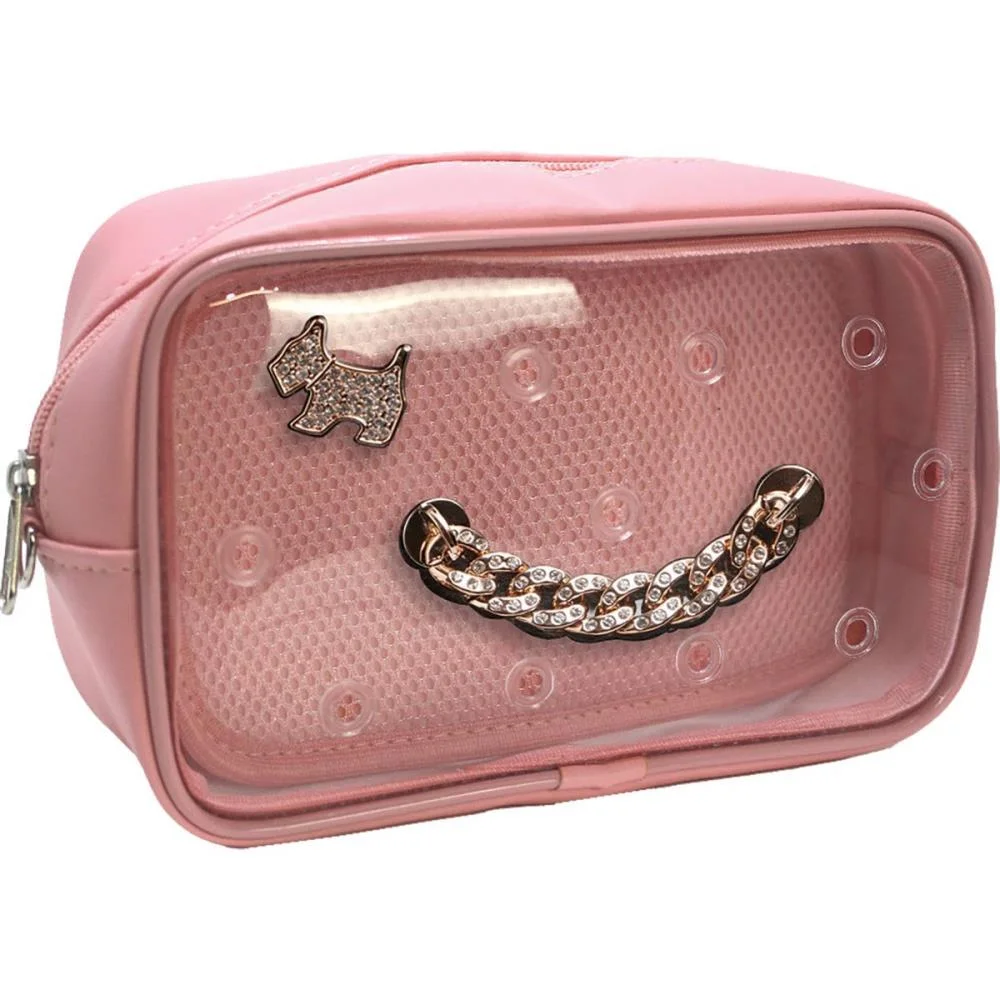 Estojo Box Itabag Com Pin+Corrente Rose Obi Do Brasil (Unidade)