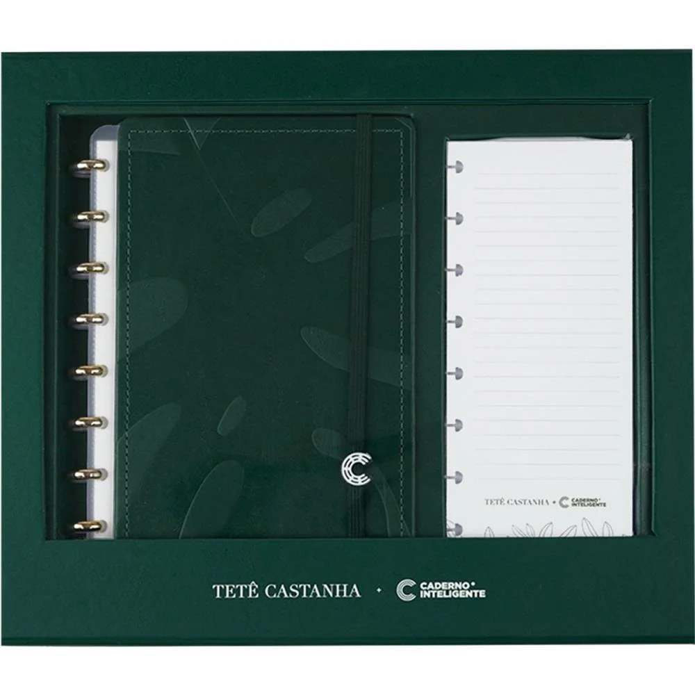 Caderno Inteligente A5 Tete Castanha 80Fls+Checklist Caderno Inteligente (Unidade)