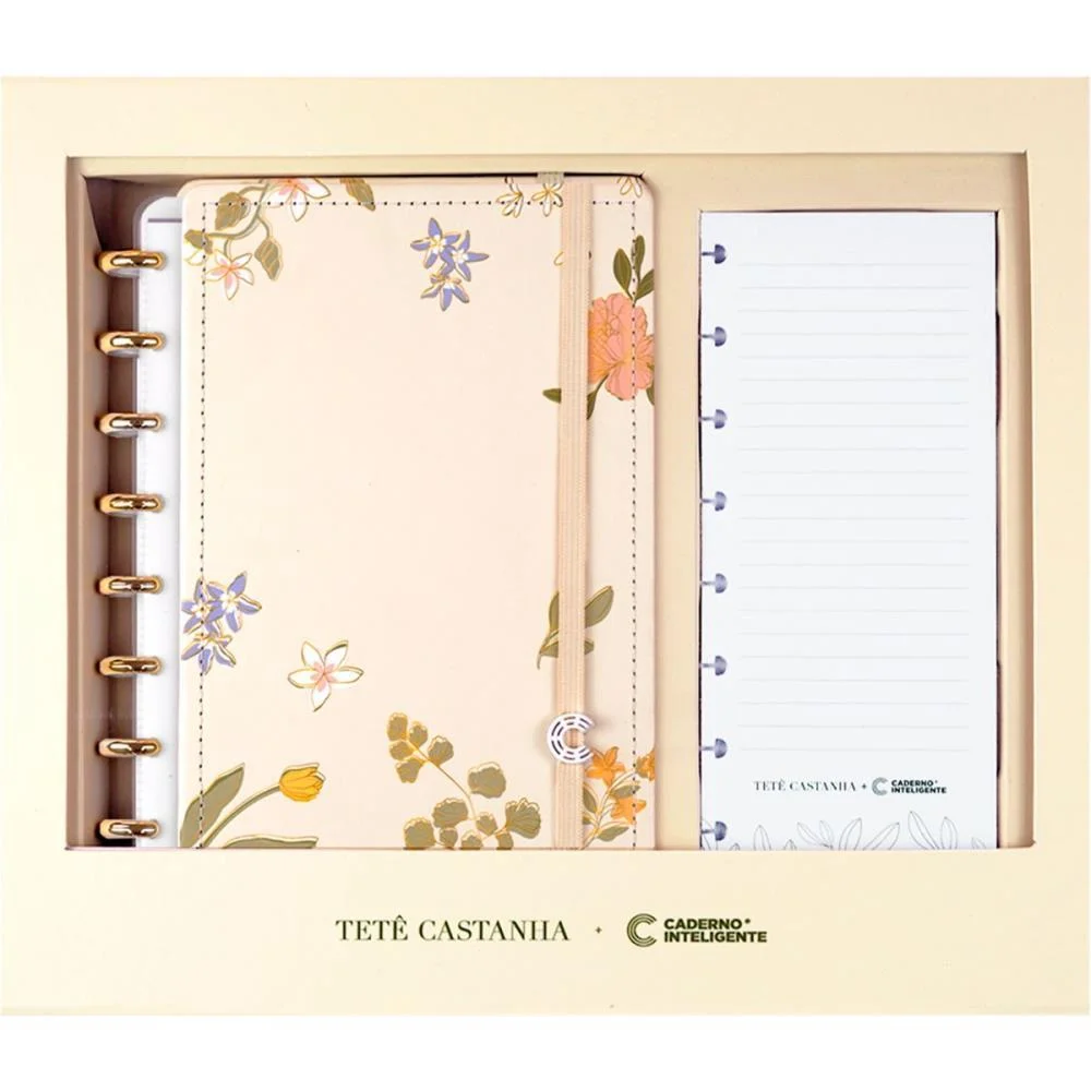 Caderno Inteligente A5 Tete Castanha 80Fls+Checklist Caderno Inteligente (Unidade)