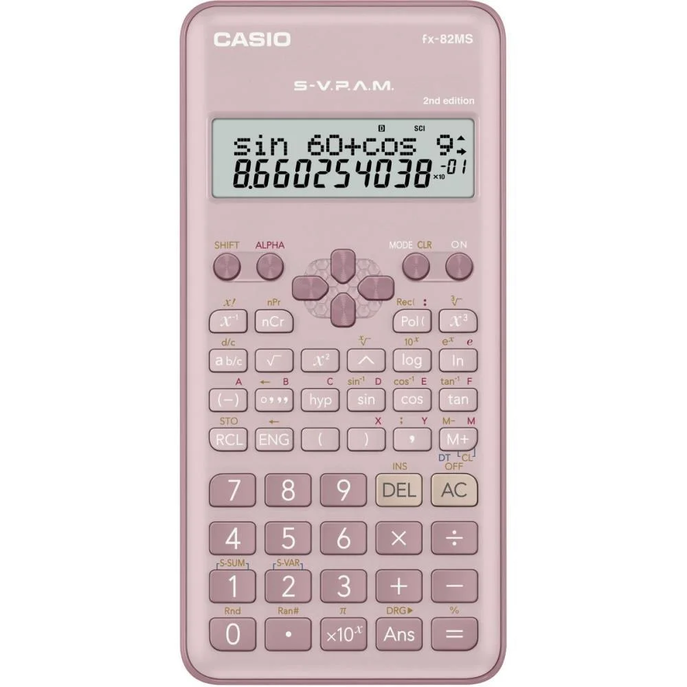 Calculadora Cientifica Fx82 Displ.c/2Linh.240Func.rs Casio (Unidade)