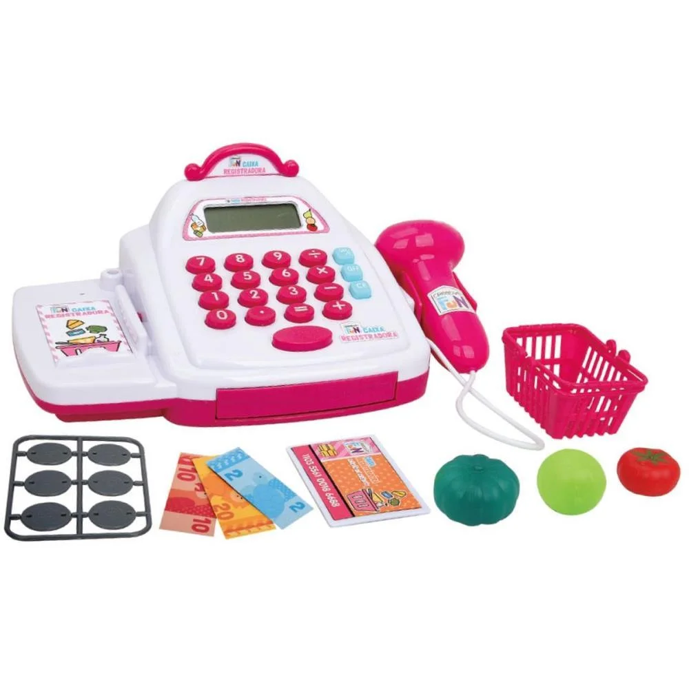 Brincando De Profissoes Caixa Registradora Mini Shoopp Multikids (Unidade)