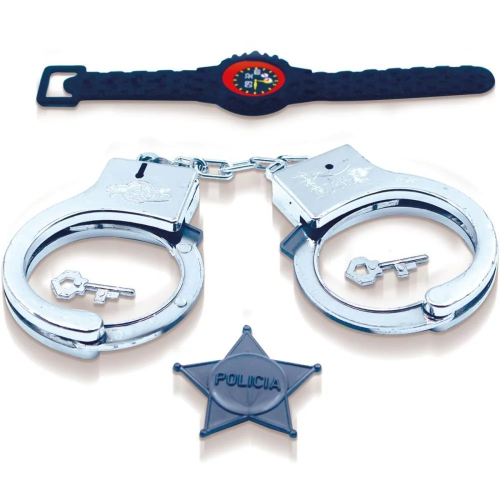 Brincando De Profissoes Super Policial Algema E Pulsei Pica Pau (Unidade)