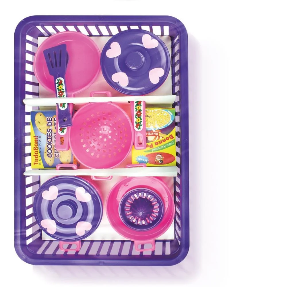 Brincando De Casinha Jogo De Panelinhas Pica Pau (Unidade)