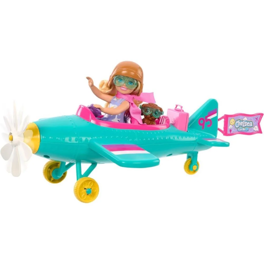 Barbie Family Chelsea Cj. Piloto De Aviao Mattel (Unidade)