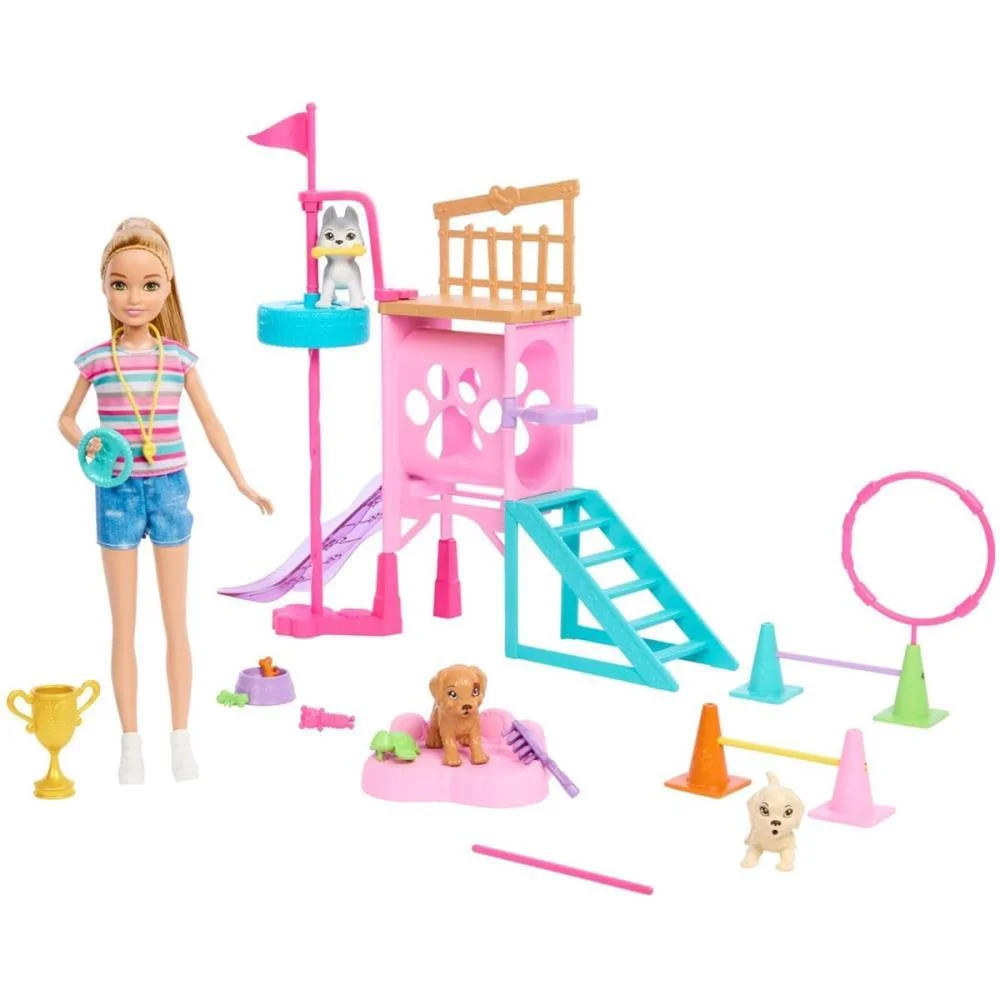 Barbie Entretenimento Stacie Conj Treinadora De Cach Mattel (Unidade)