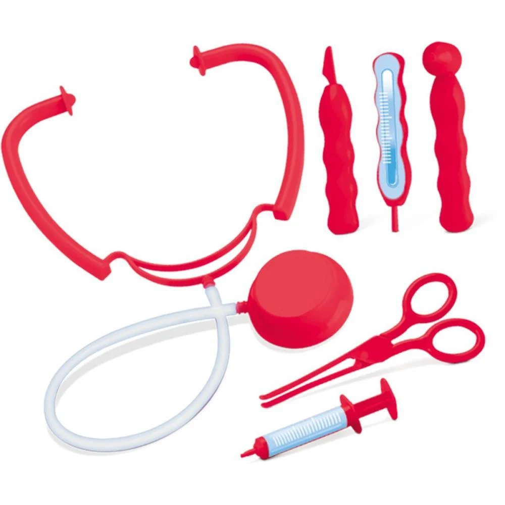 Brincando De Profissoes Kit Medico Cartela Samba Toys (Unidade)