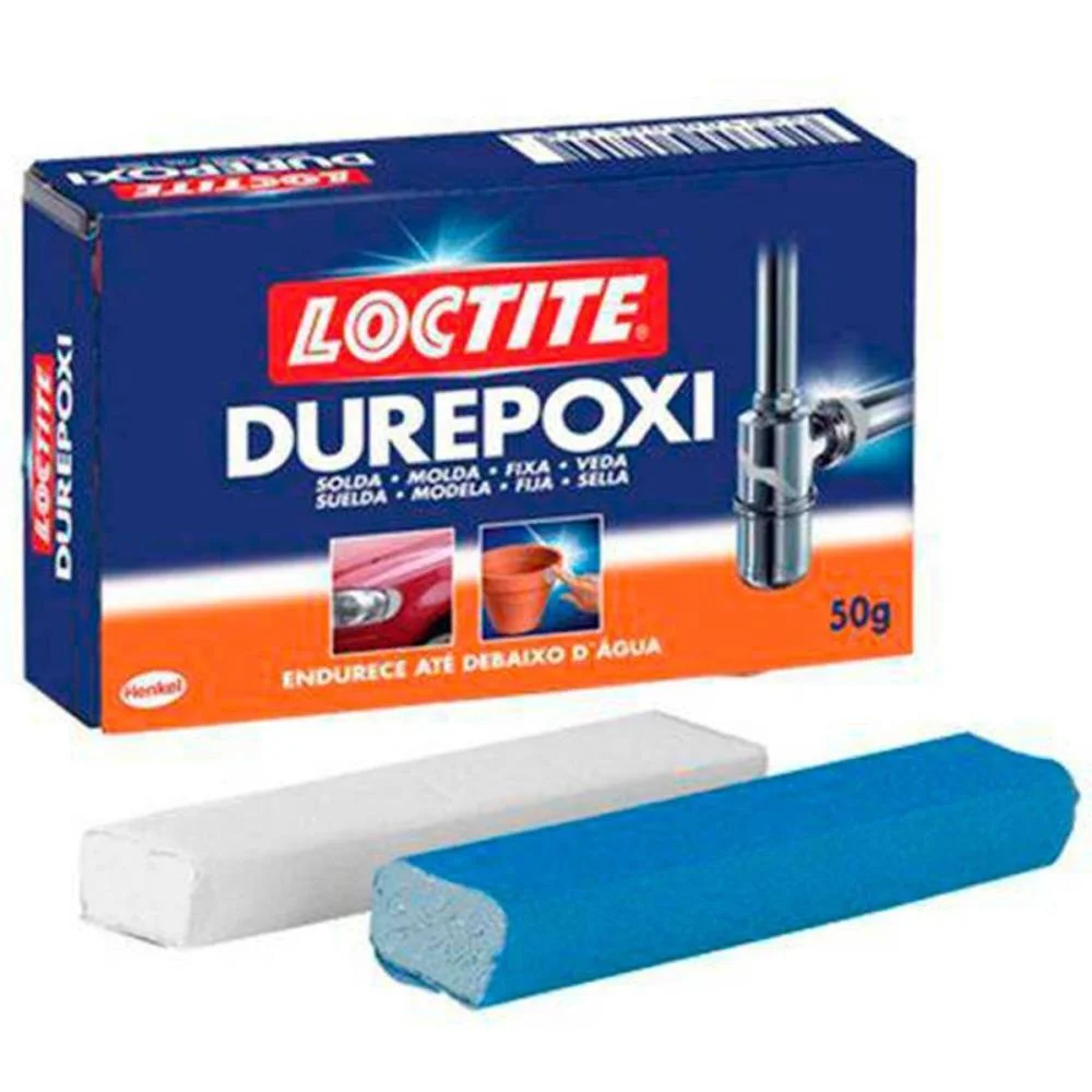 Cola De Alta Resistencia Durepoxi 100G Loctite Henkel (Cx.c/12)