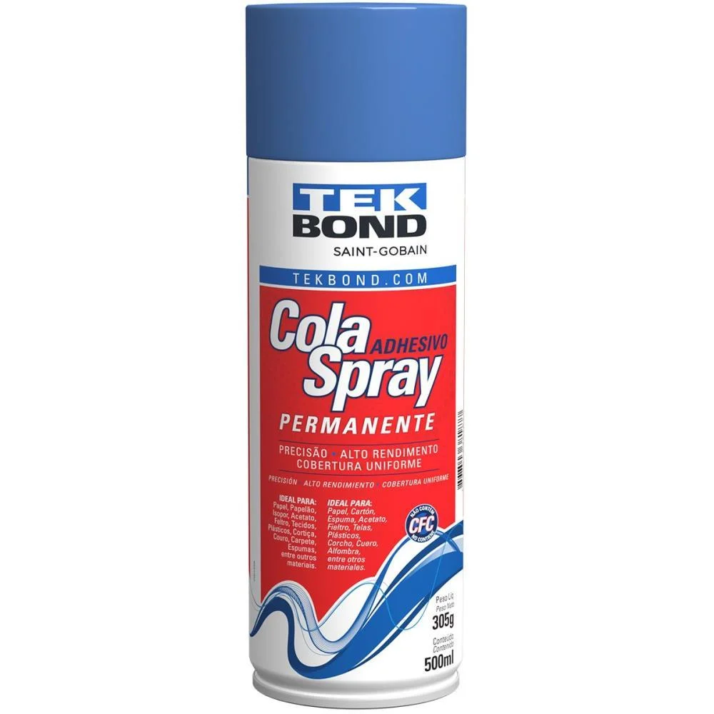 Cola Spray Permanente 500Ml Tekbond (Unidade)